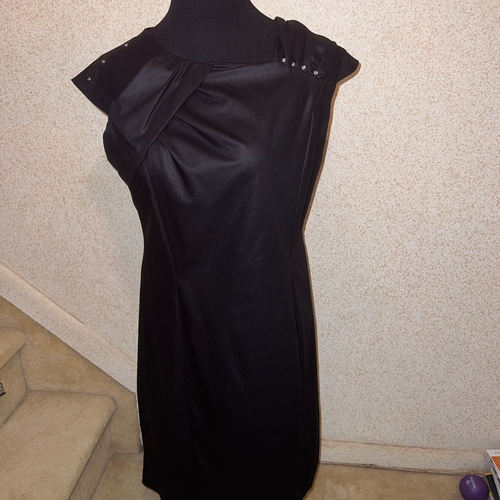 Black cocktail dress